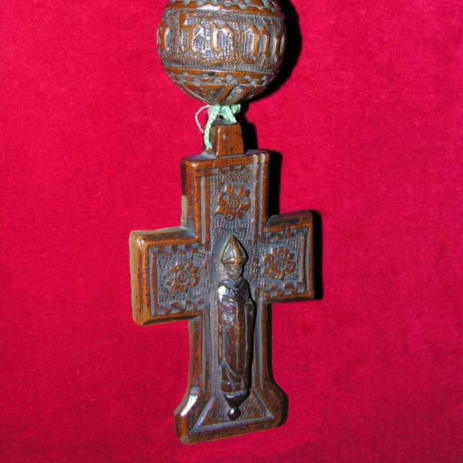 Mary Ward  large rosary cross