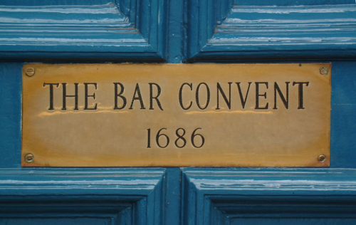 BarConvent Door Sign