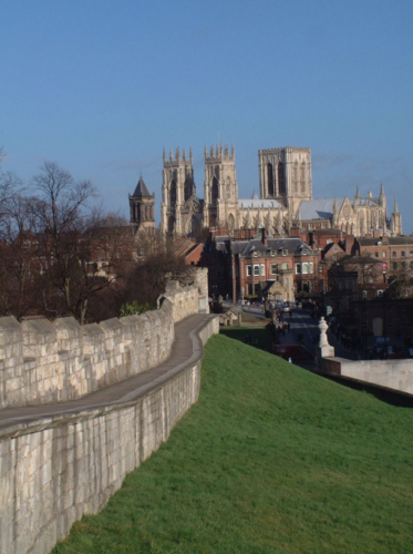 York Minster from walls
